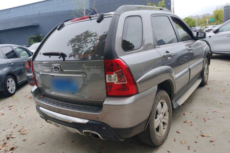 Used Kia Sportage 2012 2.0L Automatic Two-Wheel Drive GL Trim Rear Right 45 Deg