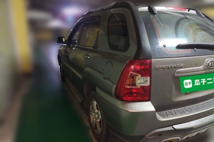 Used Kia Sportage 2012 2.0L Automatic Two-Wheel Drive GL Trim Rear Left 45 Deg