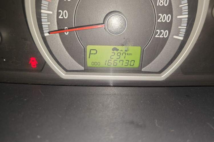Used Kia Sportage 2012 2.0L Automatic Two-Wheel Drive GLS Odometer Close Up