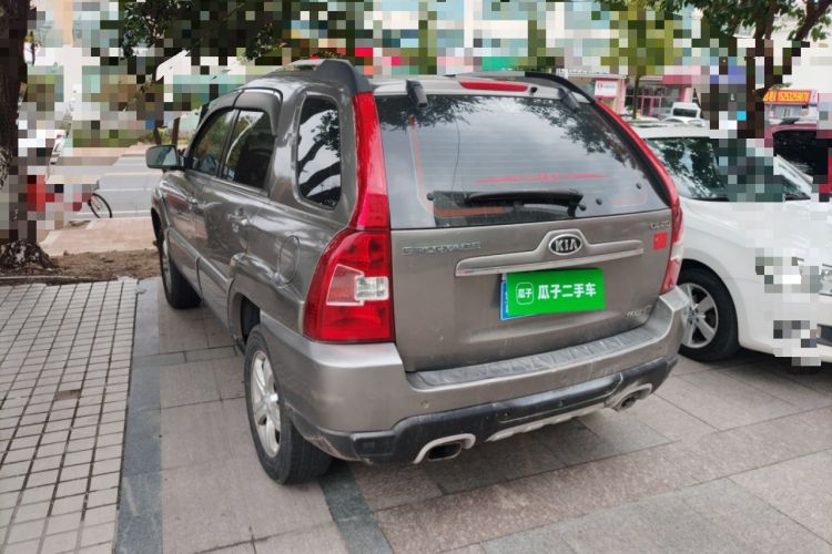 Used Kia Sportage 2012 2.0L Automatic Two-Wheel Drive GL Trim Rear Left 45 Deg