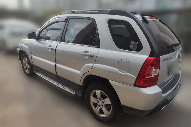 Used Kia Sportage 2012 2.0L Automatic Two-Wheel Drive GL Trim Rear Left 45 Deg