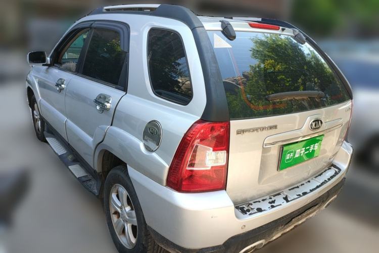 Used Kia Sportage 2012 2.0L Manual Two-Wheel Drive GL Trim Rear Left 45 Deg