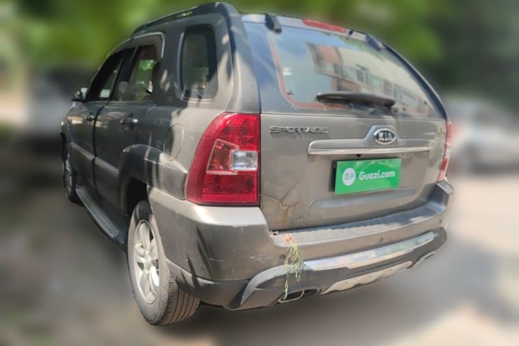 Used Kia Sportage 2012 2.0L Manual Two-Wheel Drive GL Trim Rear Left 45 Deg