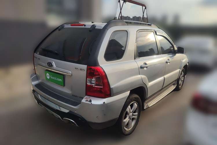 Used Kia Sportage 2012 2.0L Automatic Two-Wheel Drive GL Trim Rear Right 45 Deg