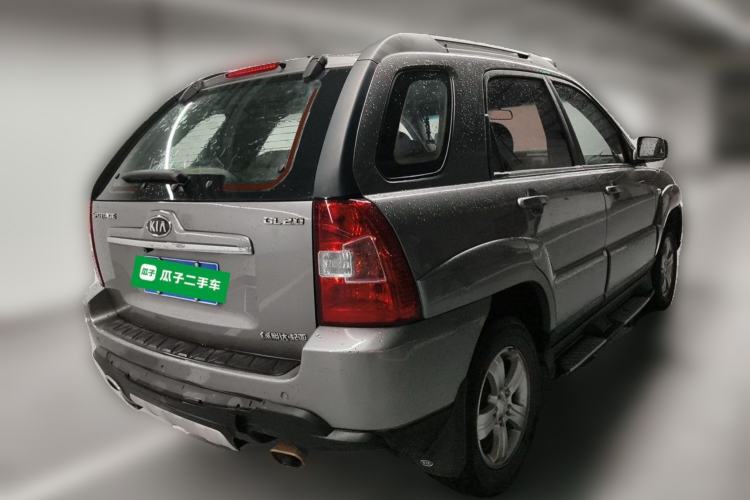 Used Kia Sportage 2012 2.0L Automatic Two-Wheel Drive GL Trim Rear Right 45 Deg