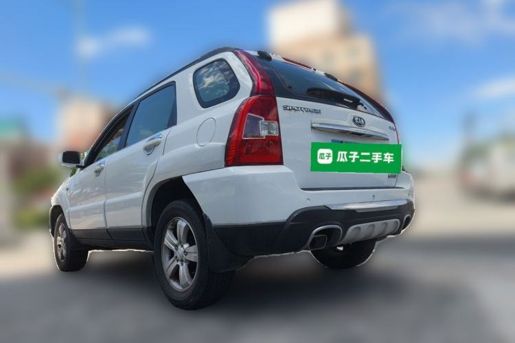 Used Kia Sportage 2012 2.0L Manual Two-Wheel Drive GL Trim Rear Left 45 Deg