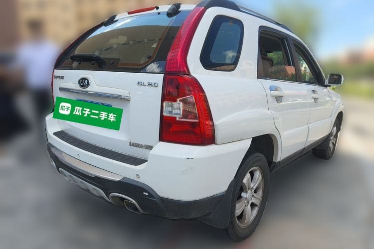 Used Kia Sportage 2012 2.0L Manual Two-Wheel Drive GL Trim Rear Right 45 Deg