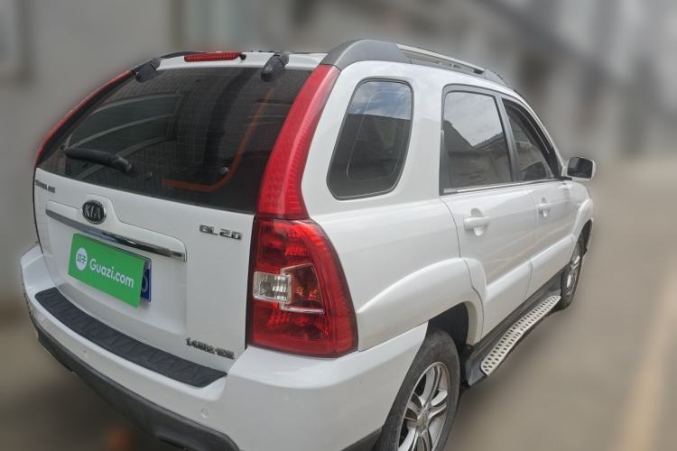 Used Kia Sportage 2012 2.0L Manual Two-Wheel Drive GL Trim Rear Right 45 Deg