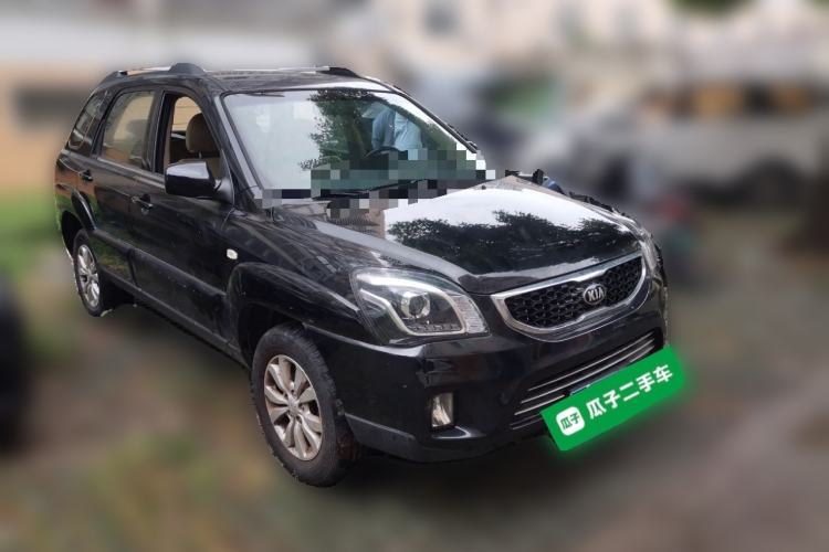 Used Kia Sportage 2013 2.0L Automatic Two-Wheel Drive GL Trim Front Right 45 Deg