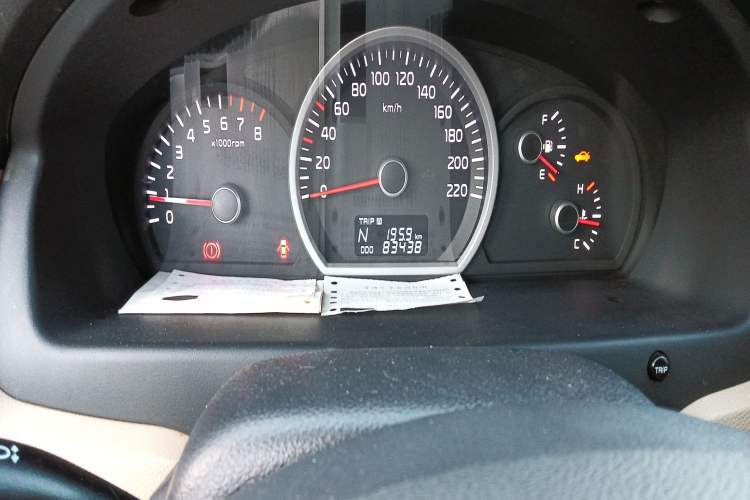 Used Kia Sportage 2013 2.0L Automatic Two-Wheel Drive GL Trim Odometer Close Up