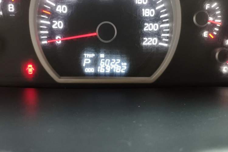 Used Kia Sportage 2013 2.0L Automatic Two-Wheel Drive GL Trim Odometer Close Up