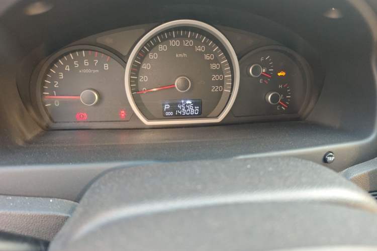 Used Kia Sportage 2013 2.0L Automatic Two-Wheel Drive GLS Trim Odometer Close Up