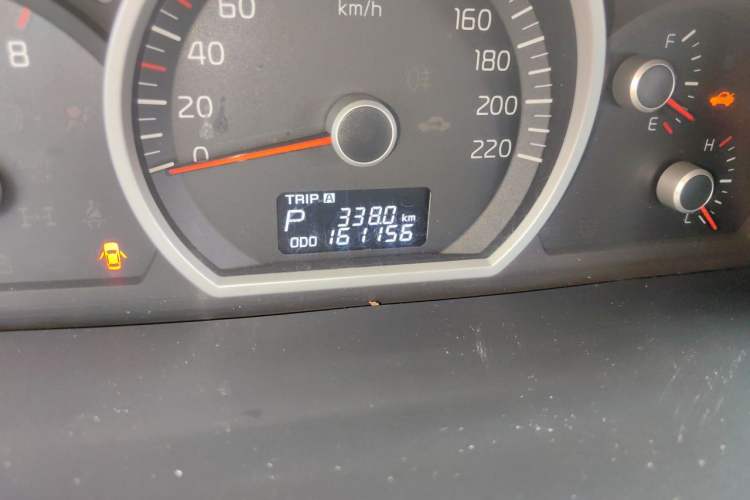 Used Kia Sportage 2013 2.0L Automatic Two-Wheel Drive GL Trim Odometer Close Up