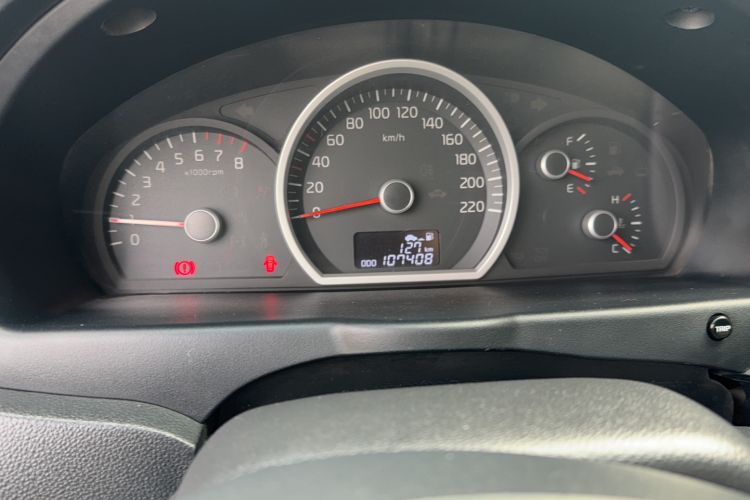 Used Kia Sportage 2013 2.0L Manual Two-Wheel Drive GLS Odometer Close Up