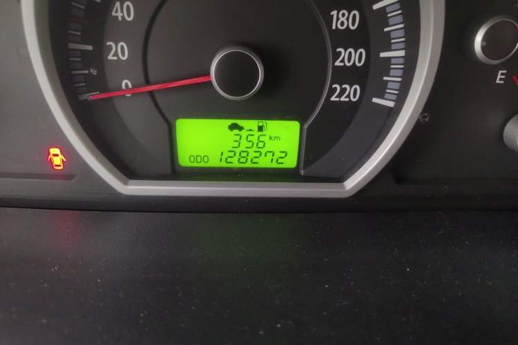 Used Kia Sportage 2013 2.0L Manual Two-Wheel Drive GLS Odometer Close Up