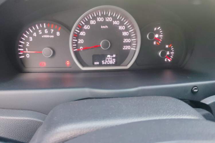 Used Kia Sportage 2013 2.0L Manual Two-Wheel Drive GLS Odometer Close Up