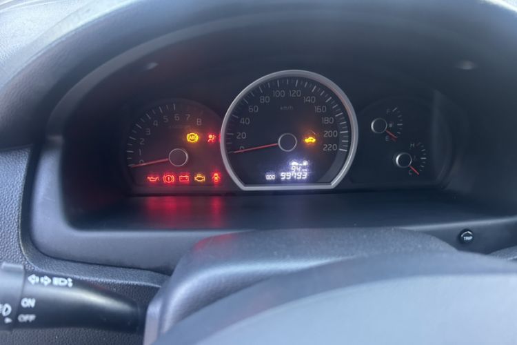 Used Kia Sportage 2013 2.0L Manual Two-Wheel Drive GLS Odometer Close Up