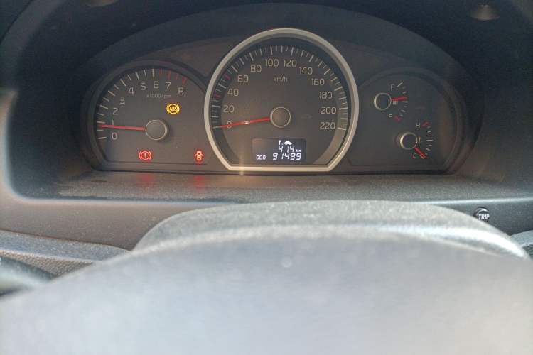 Used Kia Sportage 2013 2.0L Manual Two-Wheel Drive GLS Odometer Close Up