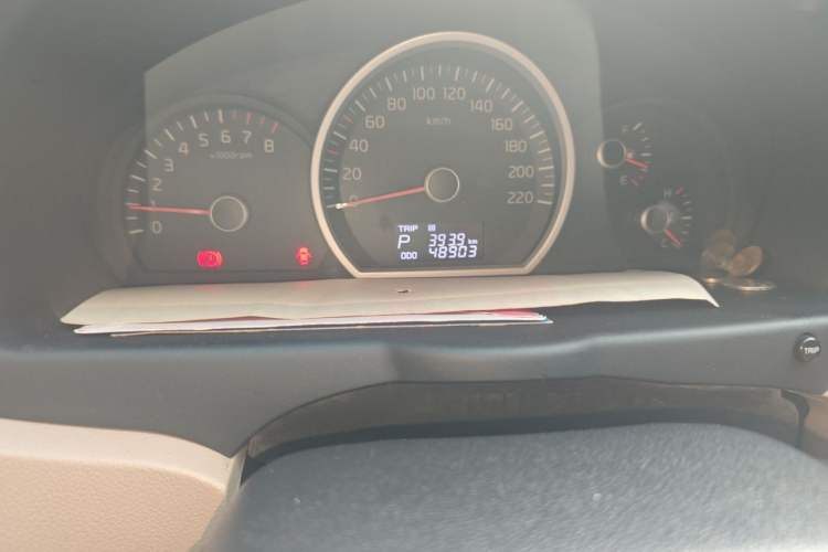 Used Kia Sportage 2013 2.0L Automatic Two-Wheel Drive GL Trim Odometer Close Up