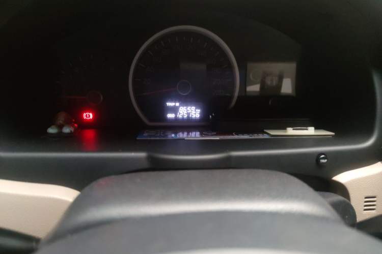 Used Kia Sportage 2013 2.0L Manual Two-Wheel Drive GL Trim Odometer Close Up