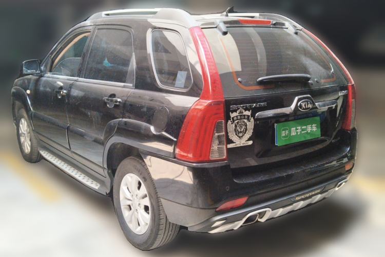 Used Kia Sportage 2013 2.0L Manual Two-Wheel Drive GL Trim Rear Left 45 Deg
