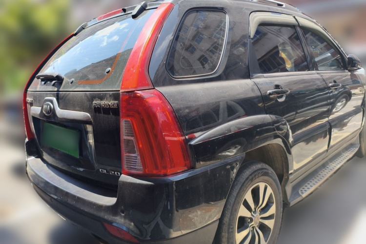 Used Kia Sportage 2013 2.0L Manual Two-Wheel Drive GL Trim Rear Right 45 Deg