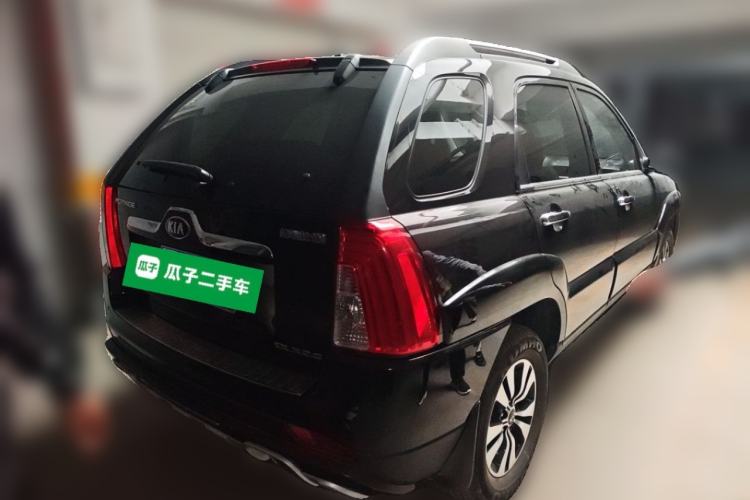 Used Kia Sportage 2013 2.0L Automatic Two-Wheel Drive GLS Trim Rear Right 45 Deg