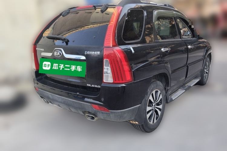 Used Kia Sportage 2013 2.0L Automatic Two-Wheel Drive GLS Trim Rear Right 45 Deg