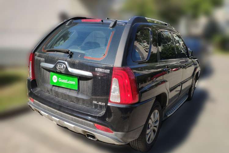 Used Kia Sportage 2013 2.0L Automatic Two-Wheel Drive GL Trim Rear Right 45 Deg