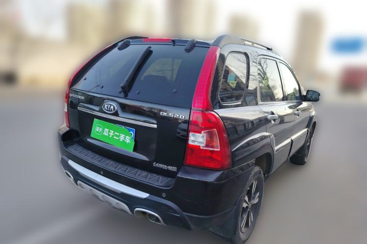 Used Kia Sportage 2013 2.0L Automatic Two-Wheel Drive GLS Trim Rear Right 45 Deg