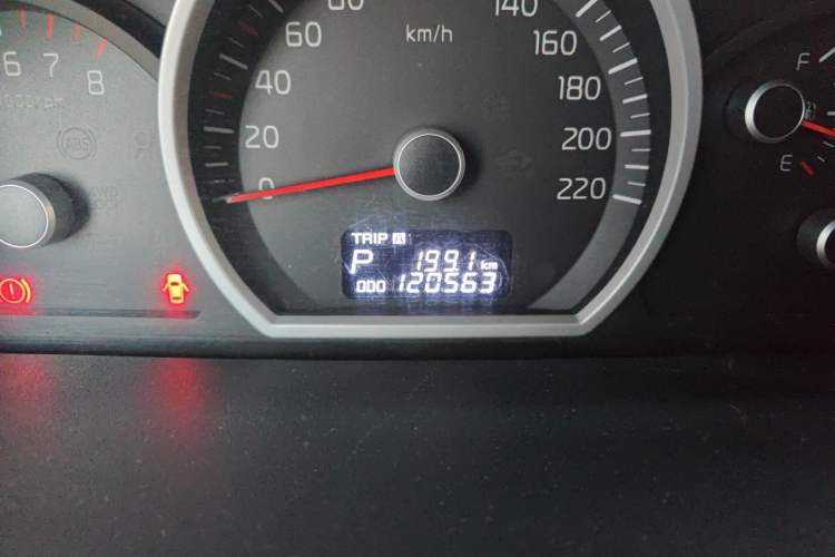 Used Kia Sportage 2013 2.0L Automatic Two-Wheel Drive GL Trim Odometer Close Up