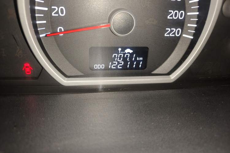 Used Kia Sportage 2013 2.0L Manual Two-Wheel Drive GLS Odometer Close Up