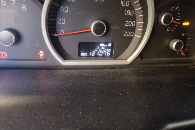 Used Kia Sportage 2013 2.0L Manual Two-Wheel Drive GLS Odometer Close Up