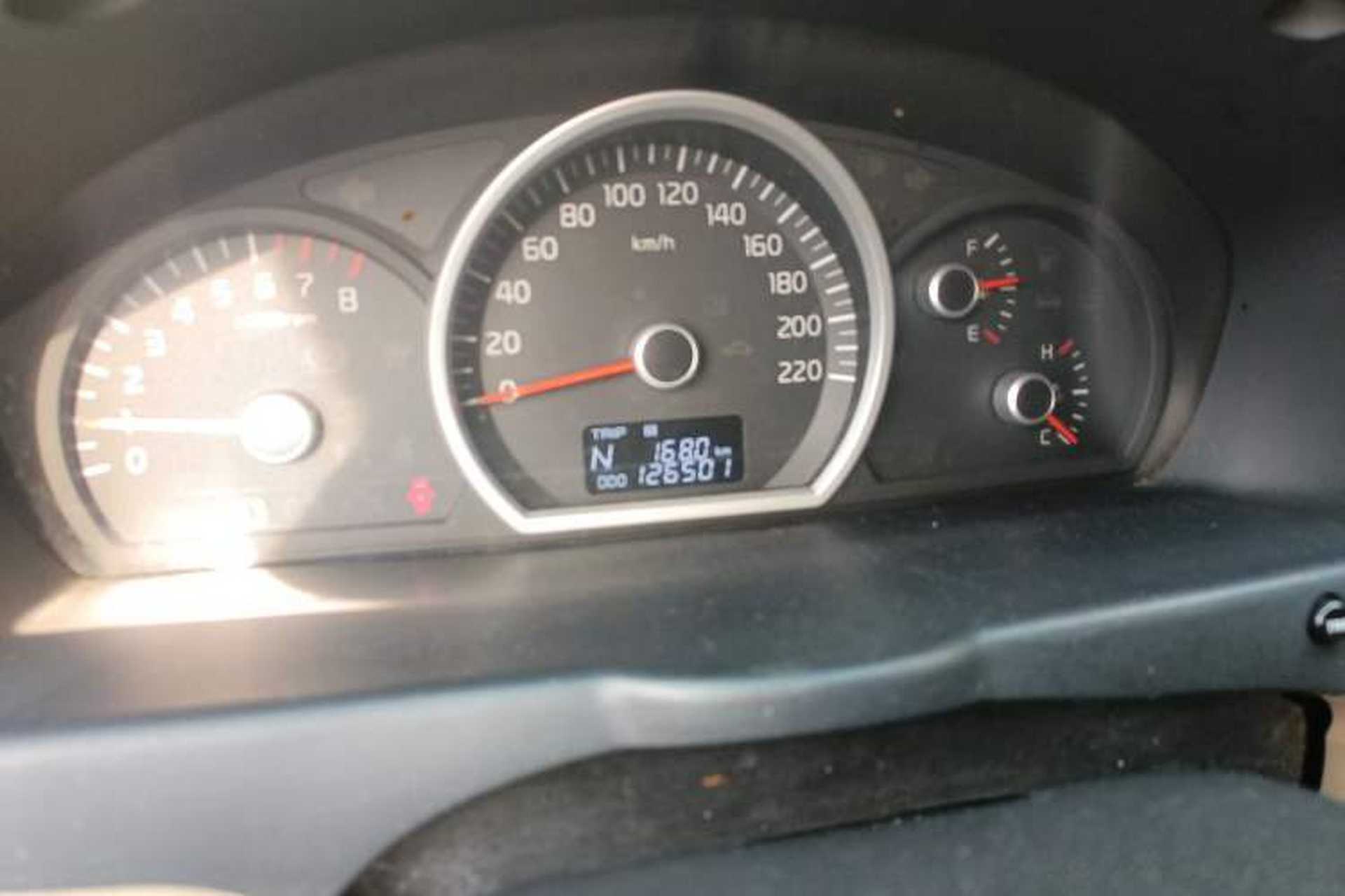 Used Kia Sportage 2013 2.0L Automatic Two-Wheel Drive GL Trim Odometer Close Up