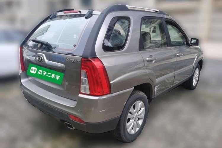 Used Kia Sportage 2013 2.0L Automatic Two-Wheel Drive GL Trim Rear Right 45 Deg