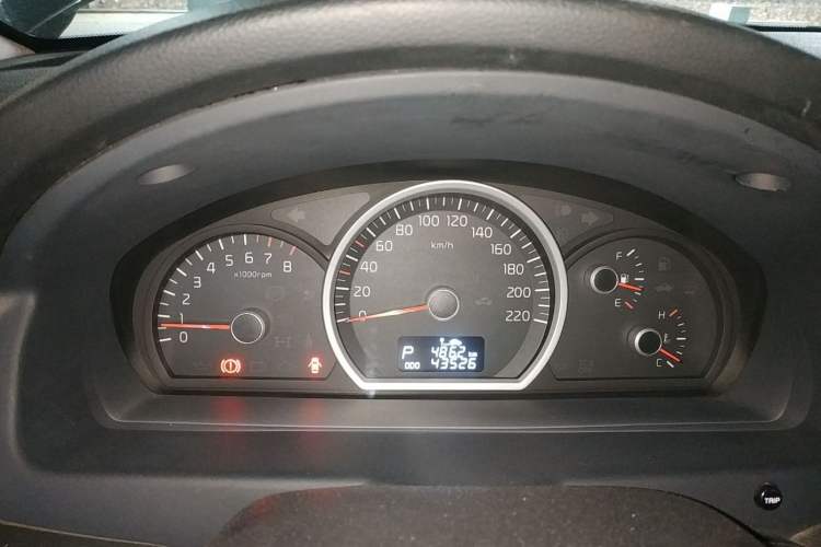 Used Kia Sportage 2013 2.0L Automatic Two-Wheel Drive GLS Trim Odometer Close Up