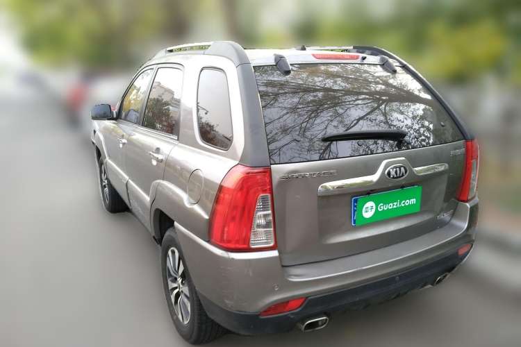 Used Kia Sportage 2013 2.0L Automatic Two-Wheel Drive GLS Trim Rear Left 45 Deg