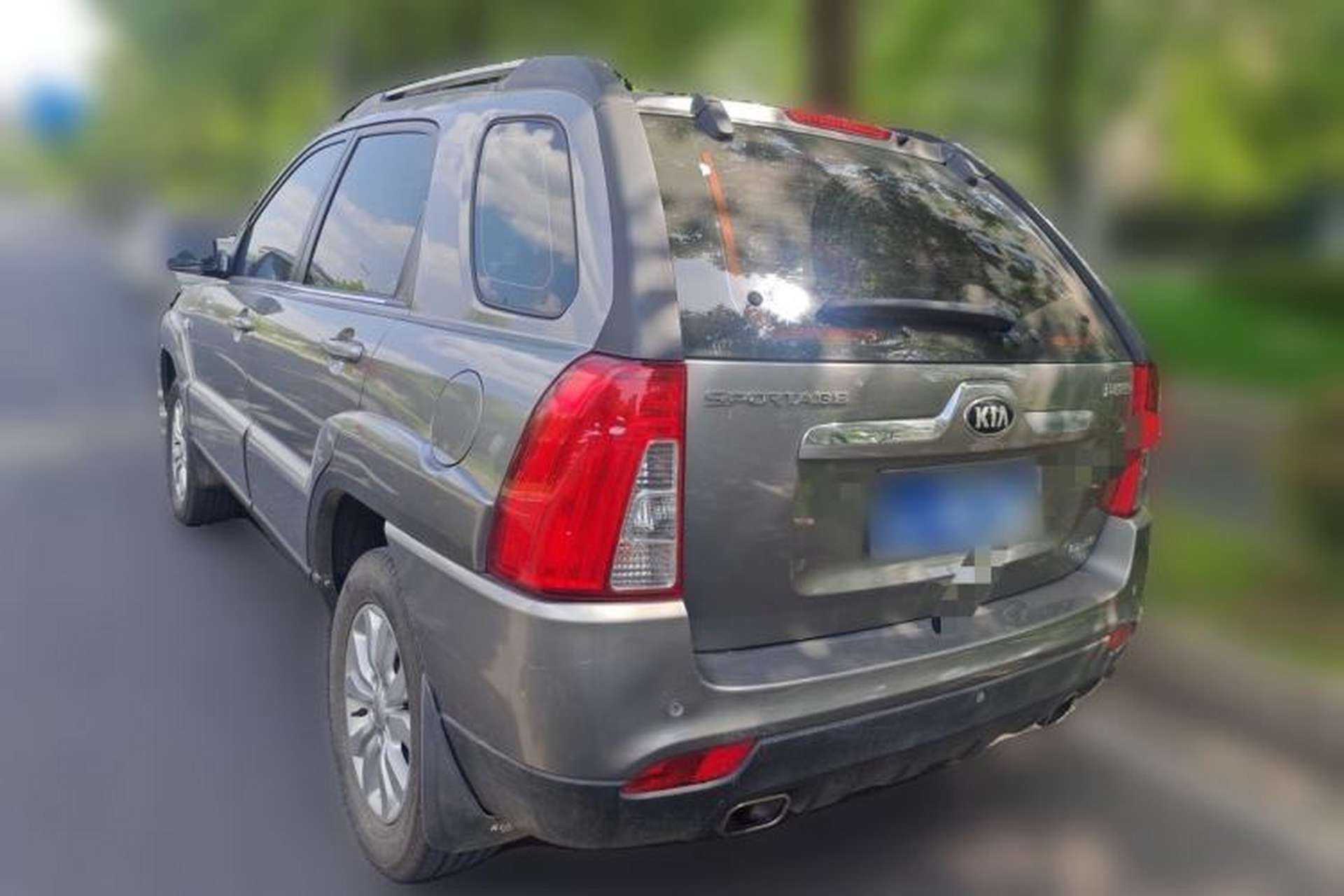 Used Kia Sportage 2013 2.0L Manual Two-Wheel Drive GL Trim Rear Left 45 Deg