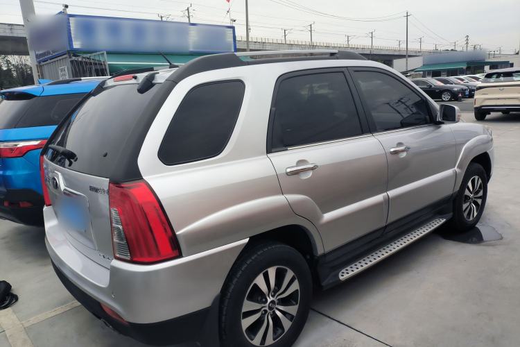 Used Kia Sportage 2013 2.0L Automatic Two-Wheel Drive GLS Trim Rear Right 45 Deg