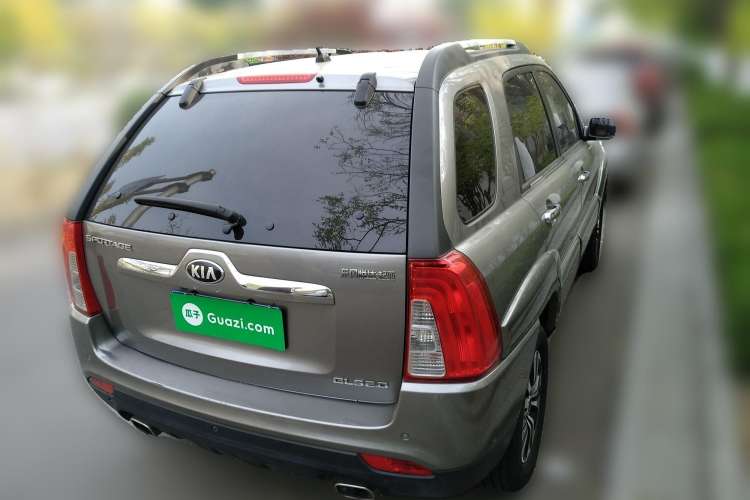 Used Kia Sportage 2013 2.0L Automatic Two-Wheel Drive GLS Trim Rear Right 45 Deg