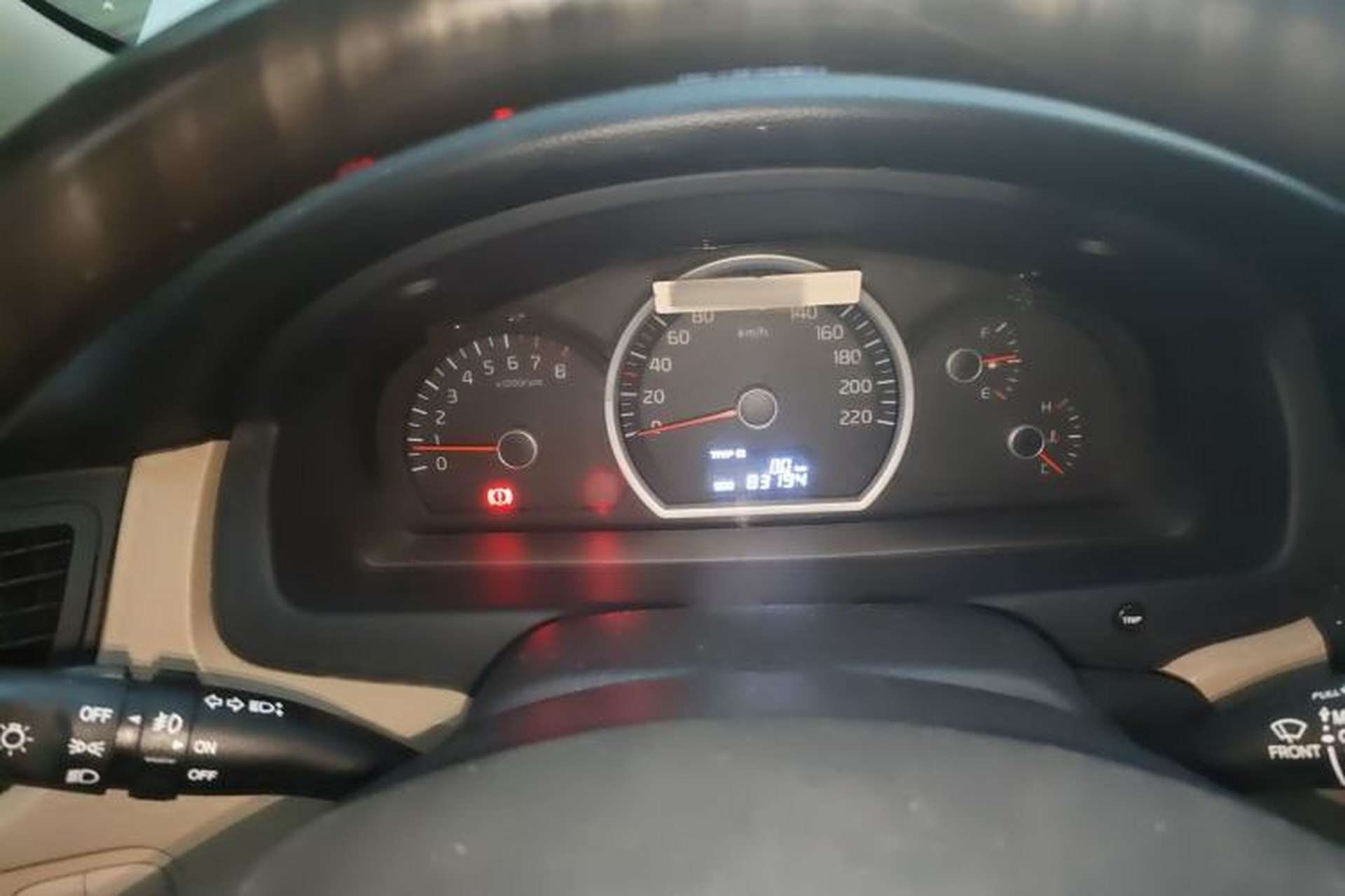 Used Kia Sportage 2013 2.0L Manual Two-Wheel Drive GL Trim Instrument Cluster