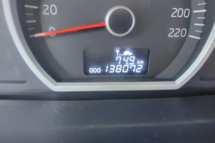 Used Kia Sportage 2013 2.0L Manual Two-Wheel Drive GLS Odometer Close Up