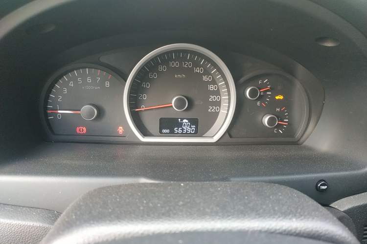 Used Kia Sportage 2013 2.0L Manual Two-Wheel Drive GLS Odometer Close Up