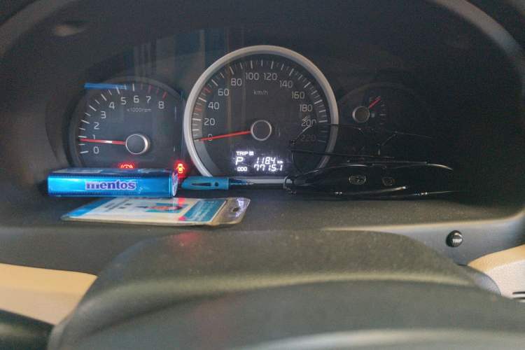 Used Kia Sportage 2013 2.0L Automatic Two-Wheel Drive GL Trim Odometer Close Up