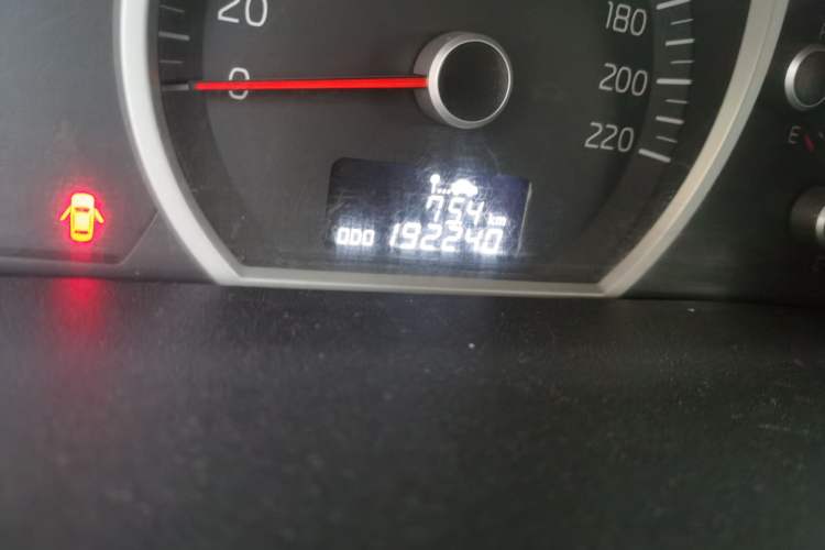 Used Kia Sportage 2013 2.0L Manual Two-Wheel Drive GLS Odometer Close Up