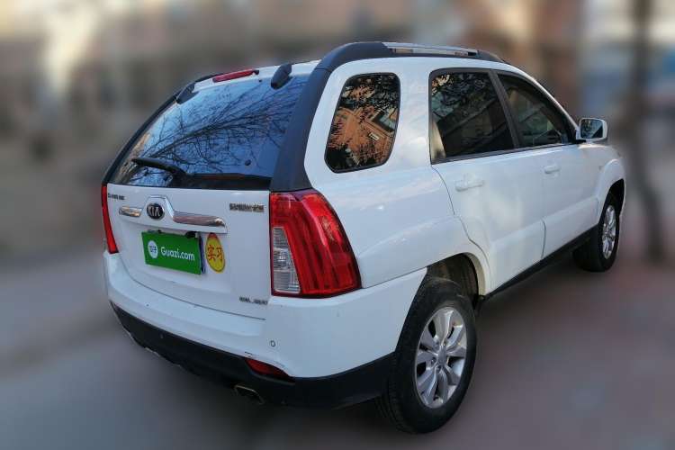 Used Kia Sportage 2013 2.0L Automatic Two-Wheel Drive GL Trim Rear Right 45 Deg