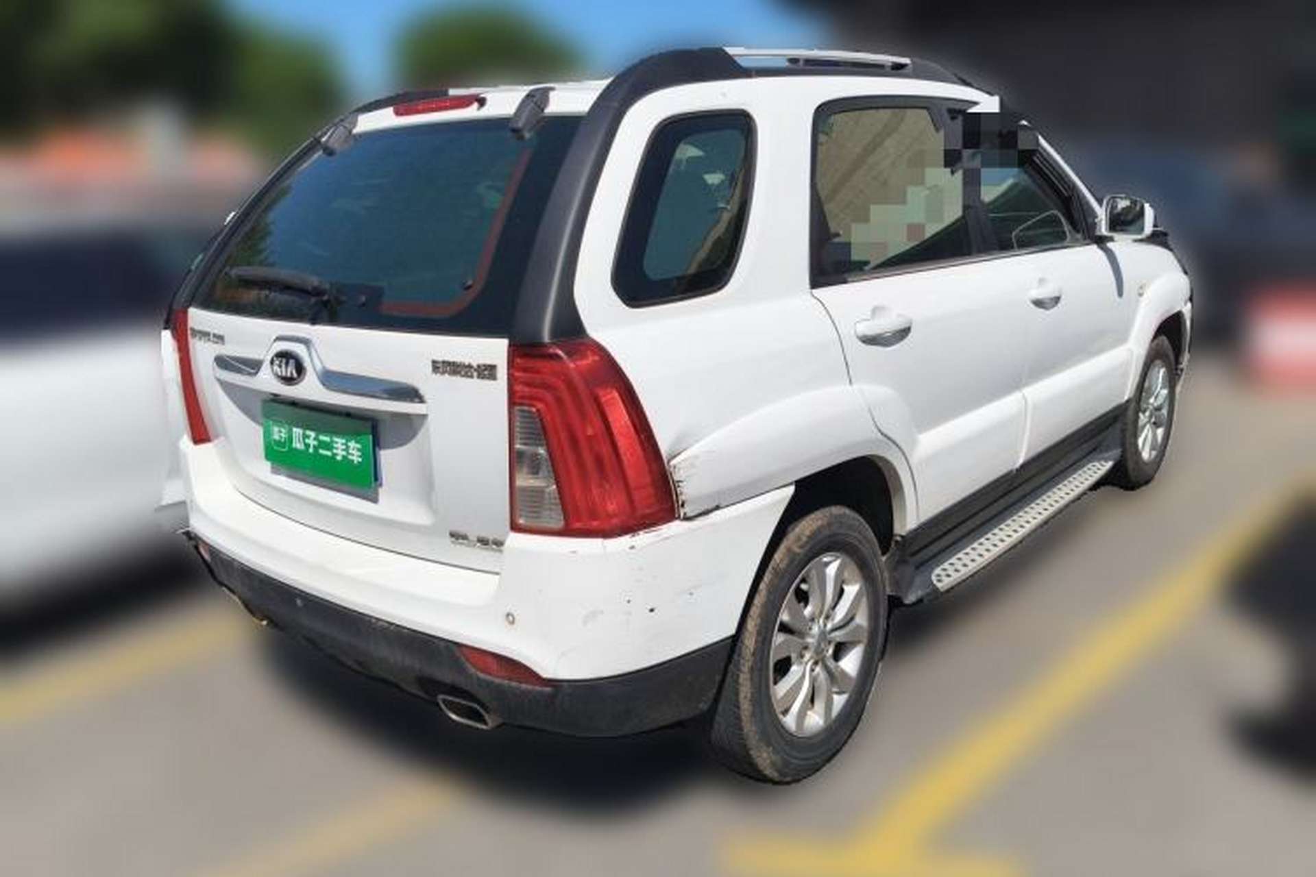 Used Kia Sportage 2013 2.0L Automatic Two-Wheel Drive GL Trim Rear Right 45 Deg