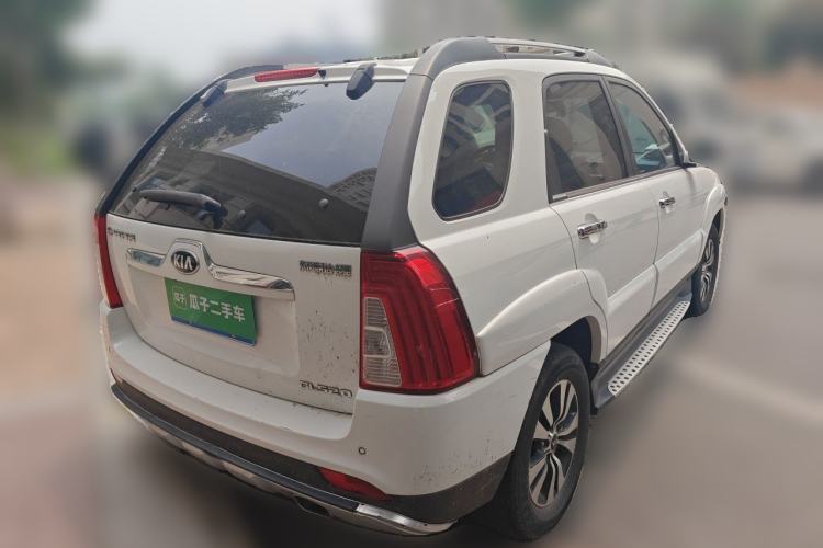 Used Kia Sportage 2013 2.0L Automatic Two-Wheel Drive GLS Trim Rear Right 45 Deg