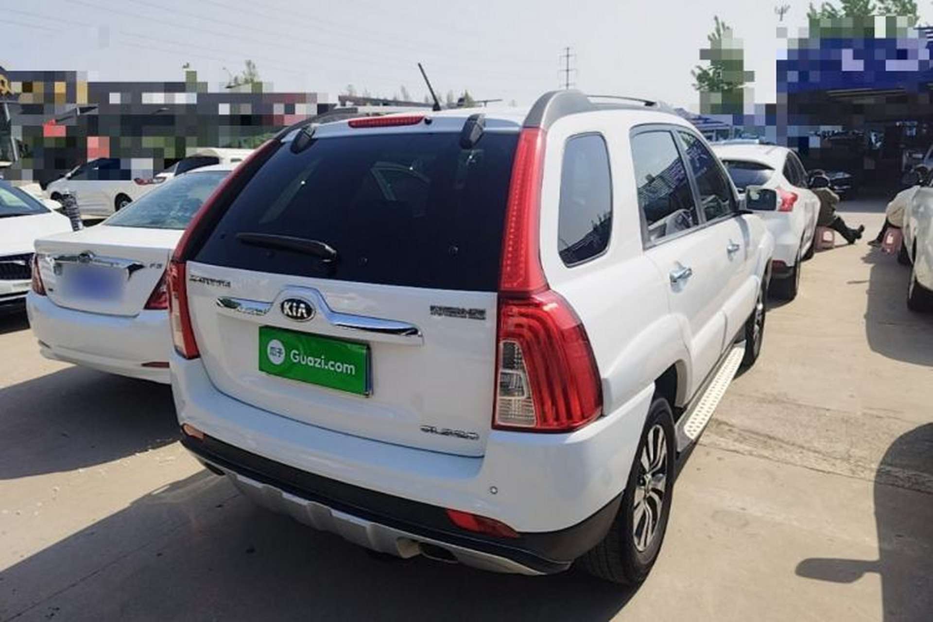 Used Kia Sportage 2013 2.0L Automatic Two-Wheel Drive GLS Trim Rear Right 45 Deg