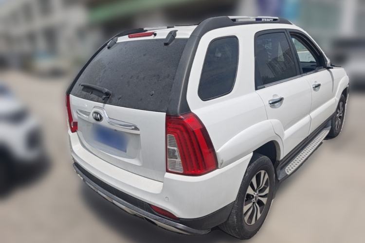 Used Kia Sportage 2013 2.0L Automatic Two-Wheel Drive GLS Trim Rear Right 45 Deg